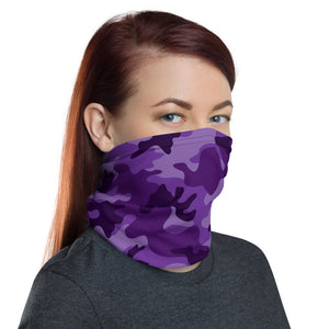 All Purple Camo Headband
