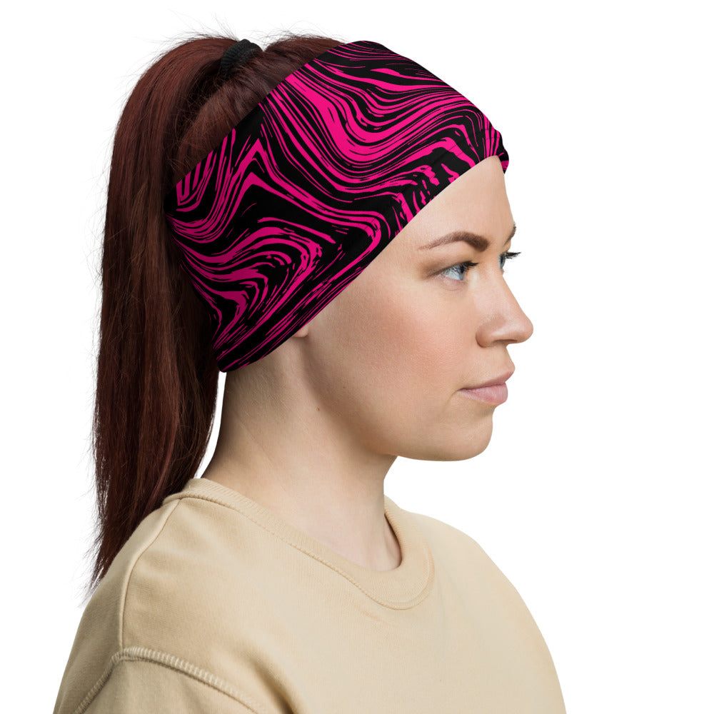 Pink Marble Swirl Headband