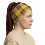 Yellow Plaid Headband
