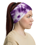 Purple Tie-Dye Headband