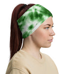 Green Tie-Dye Headband