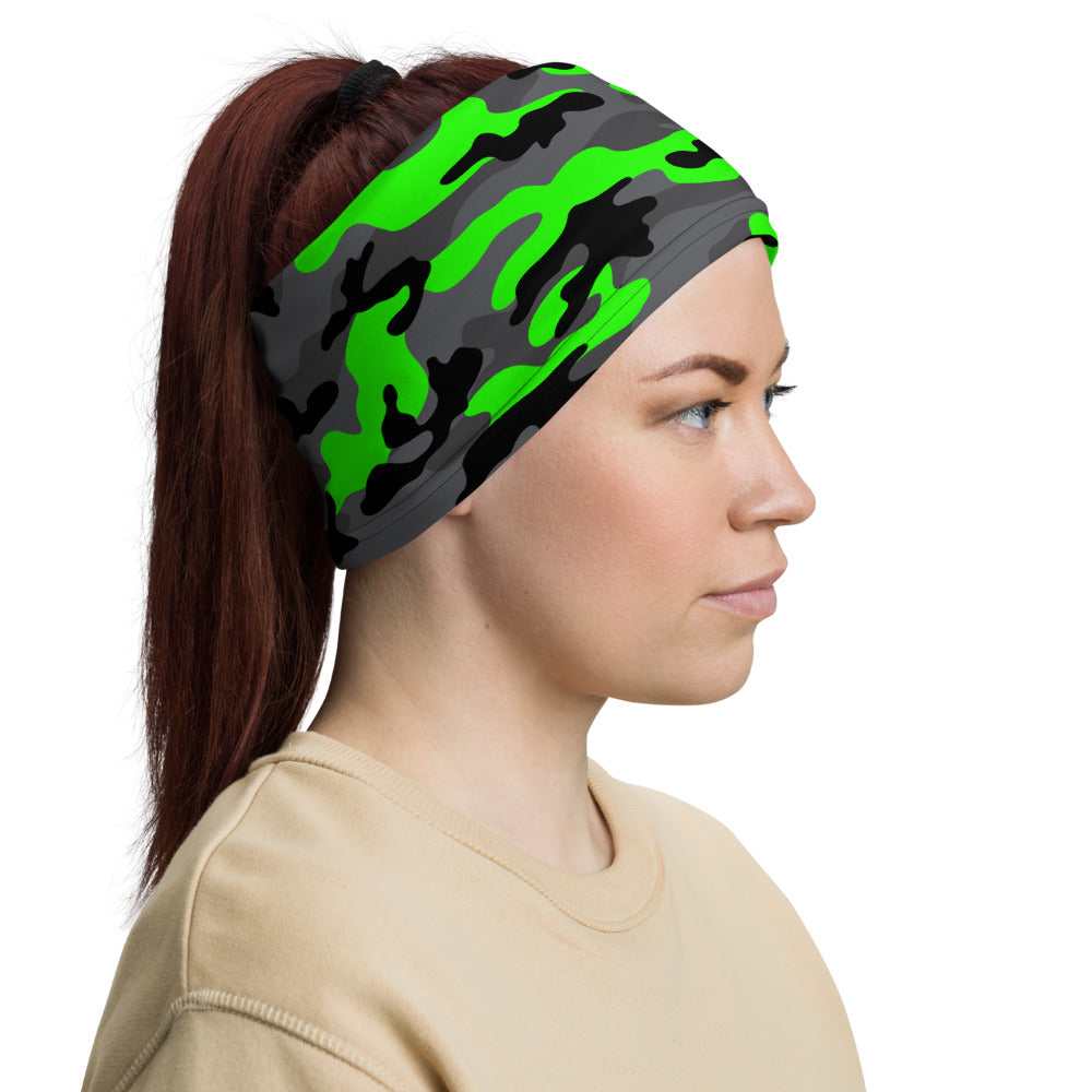 Black Green Camo Headband