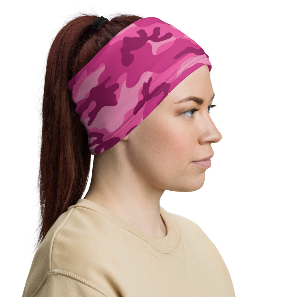All Pink Camo Headband