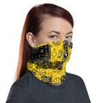 Yellow Paisley Patchwork Headband