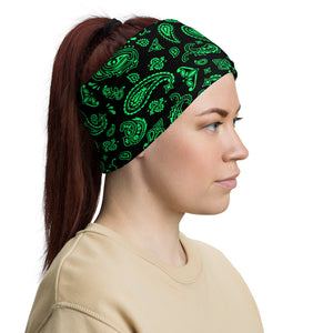 Mint Green Highlighter Paisley Headband