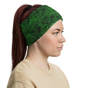 Green Spider Web Headband