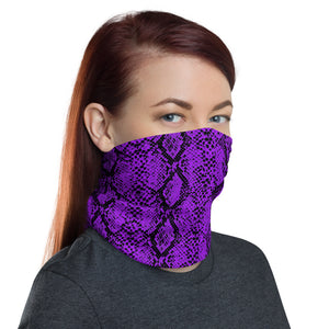 Purple Snakeskin Headband