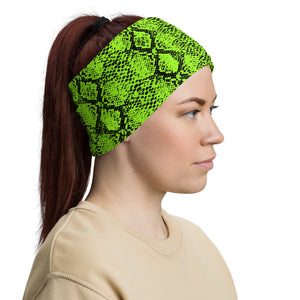 Green Snakeskin Headband