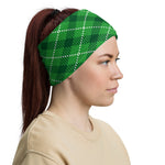 Winter Green Plaid Headband