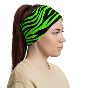 Green Eye Of The Tiger Stripes Headband