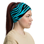 Blue Eye Of The Tiger Stripes Headband