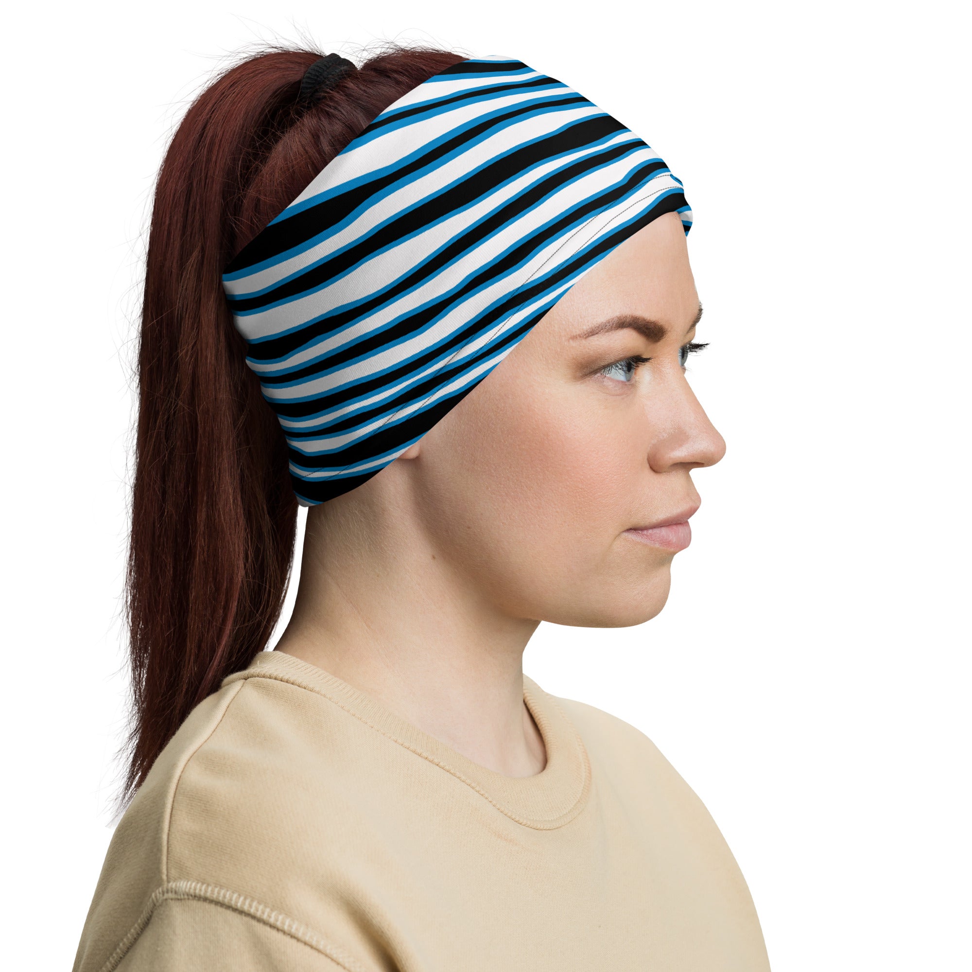 Carolina Zebra Stripe Headband