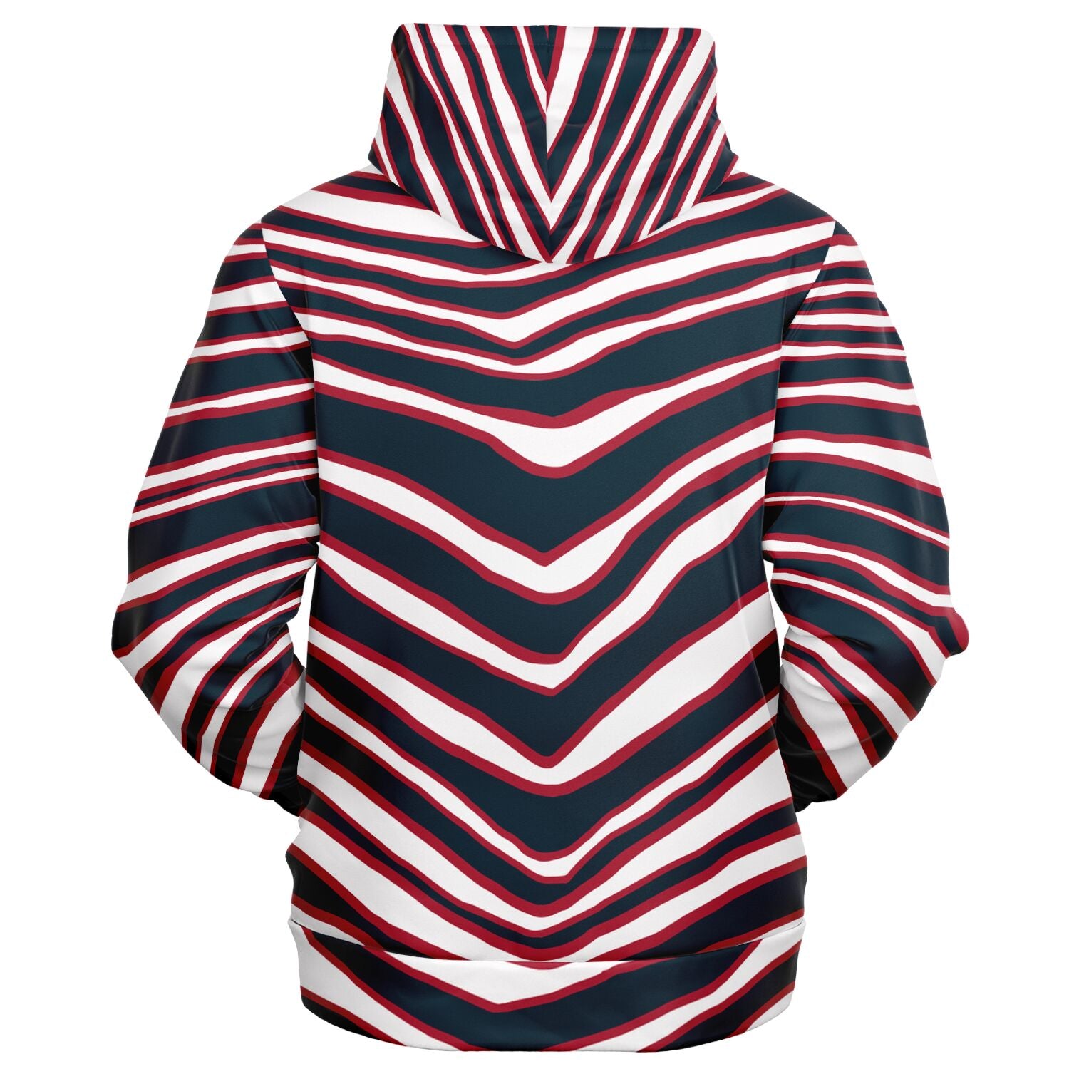 Houston Zebra Stripe Hoodie