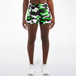 Urban Jungle Green Camo Shorts