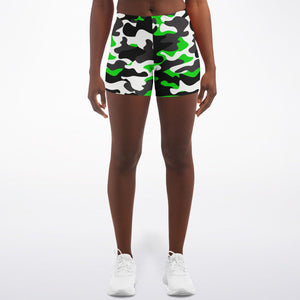 Urban Jungle Green Camo Shorts