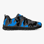 Black Blue Camo Sneakers