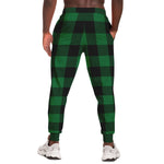 Green Lumberjack Plaid Joggers