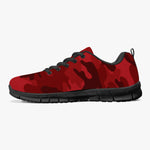 All Red Camo Sneakers