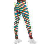 Miami Zebra Stripe Leggings