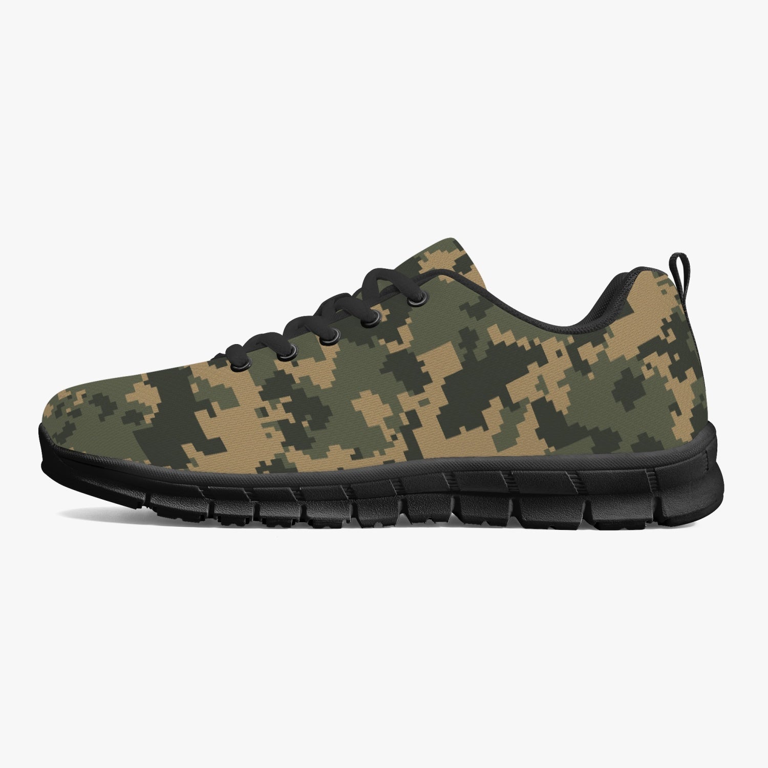 Digital Army Camo Sneakers