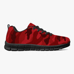 All Red Camo Sneakers