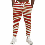 Unisex San Francisco Football Gold Wild Zebra Stripe Animal Pattern Athletic Joggers