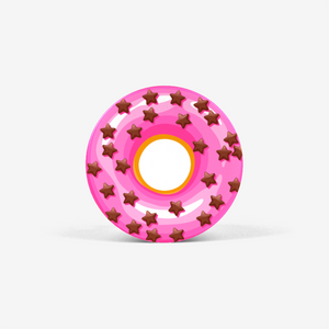 Pink Glazed Breakfast Pastry Donut Stars Popsocket Front