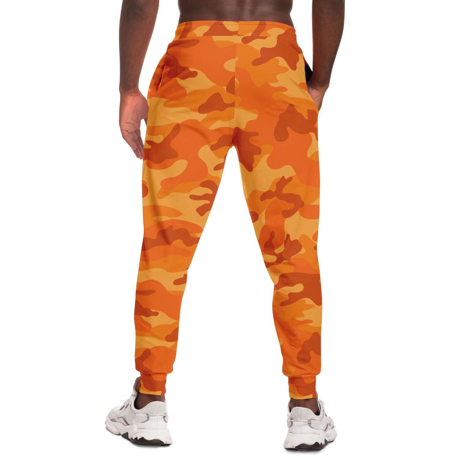 Orange Camo Joggers