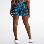 Blue Digital Camo Running Shorts