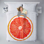 Grapefruit Micro Winter Blanket