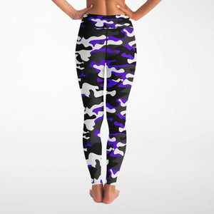 Urban Jungle Purple Camo Leggings