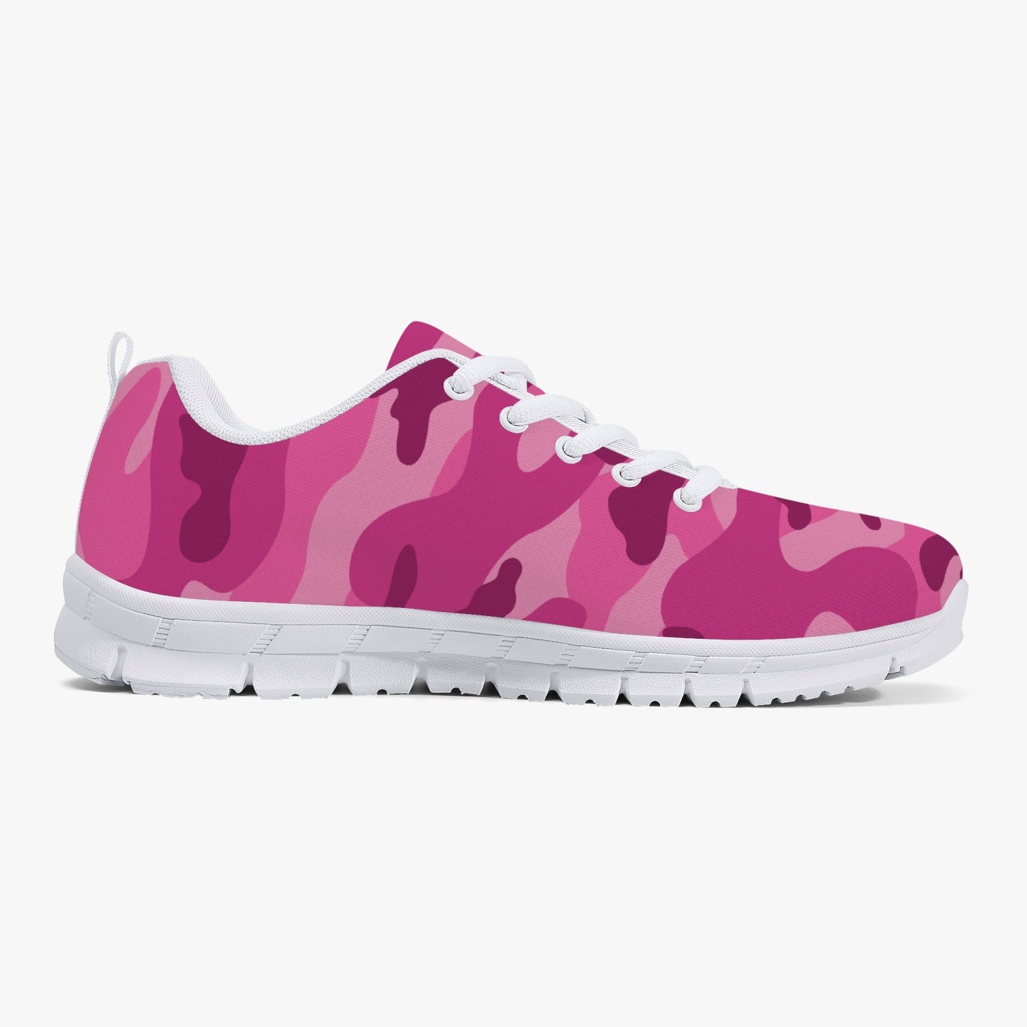 All Pink Camo Sneakers