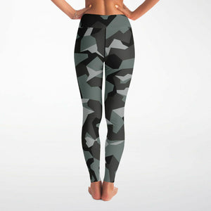 M90 Black Modern Warfare Camo Leggings