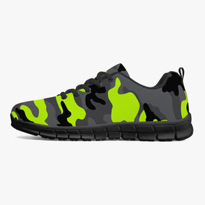 Melon Green Camo Sneakers
