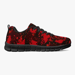 Red Digital Camo Sneakers