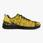 Yellow Paisley Patchwork Sneakers