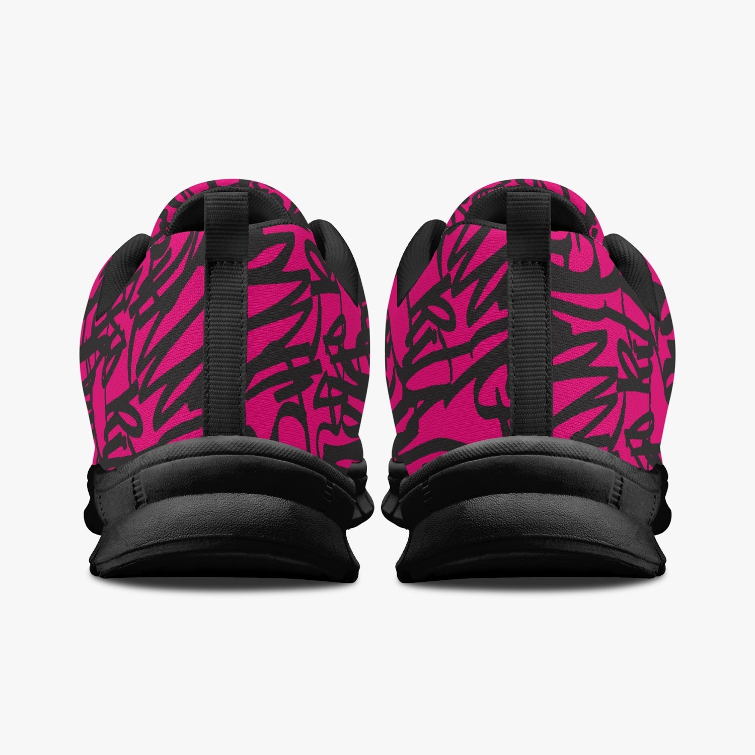 Pink Graffiti Sneakers