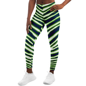 Seattle Zebra Stripe Leggings