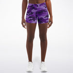 All Purple Camo Shorts