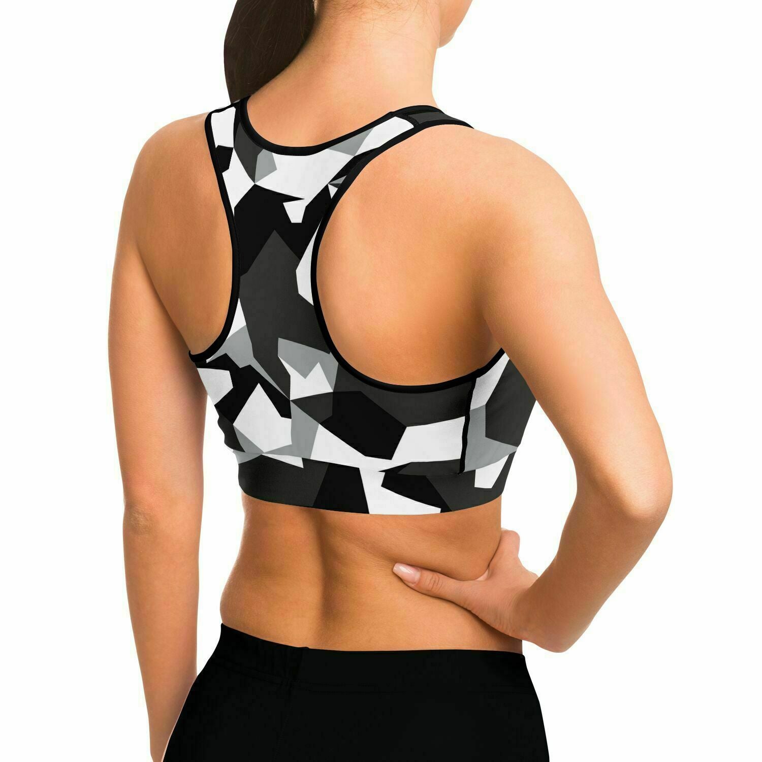 M90 Winter Modern Warfare Camo Sports Bra