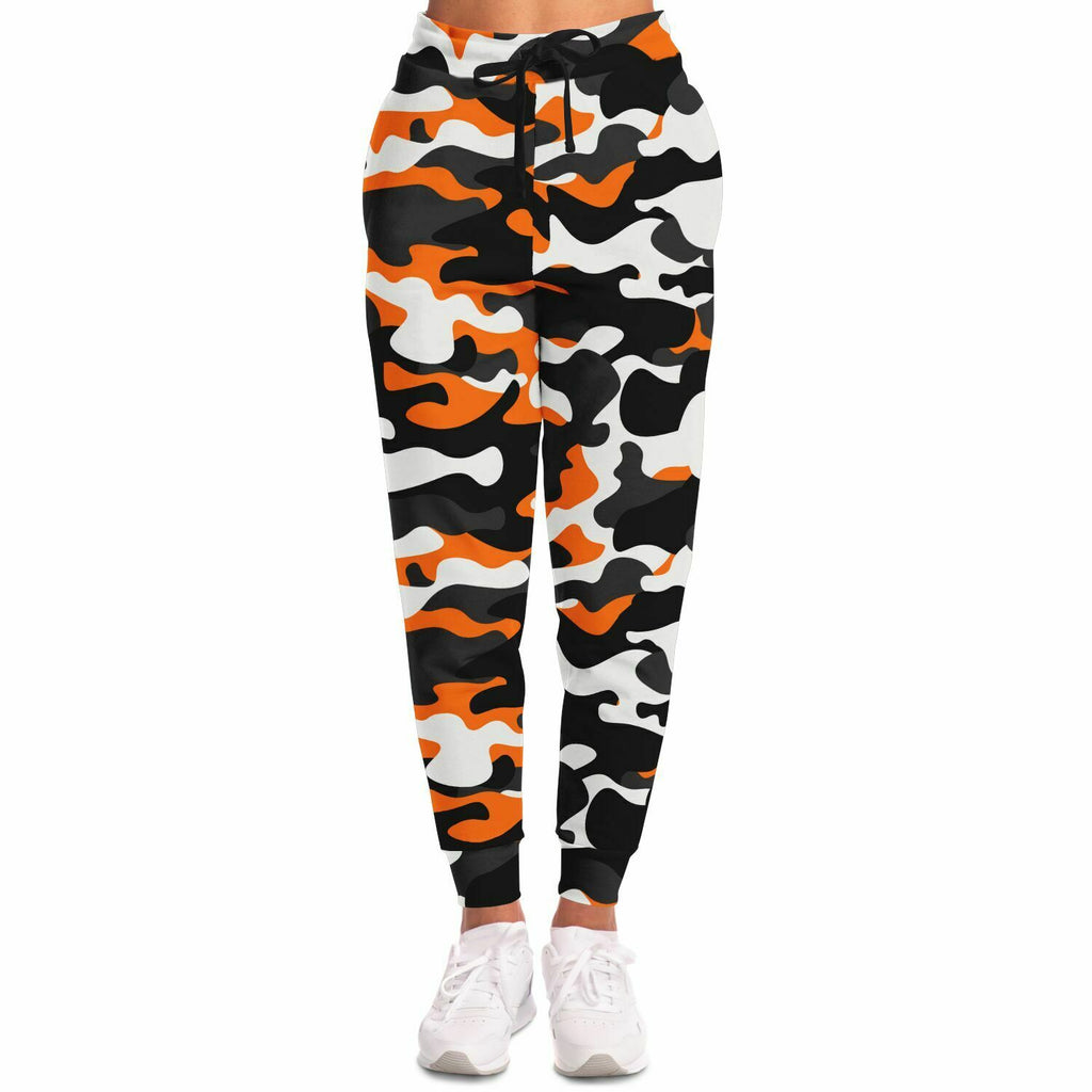 Urban Jungle Orange Camo Joggers