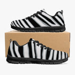 Las Vegas Zebra Stripe Sneakers
