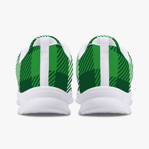 Irish Green Tartan Sneakers
