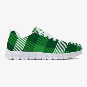 Irish Green Tartan Sneakers