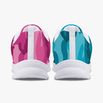 All Cyan Pink Camo Sneakers