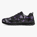 Black Purple Marble Sneakers