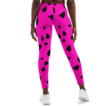 Pink Cave Woman Leggings