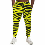 Unisex Wild Yellow Bengal Tiger Stripes Animal Pattern Athletic Joggers
