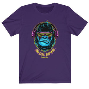 Talk Less. Lift More T-Shirt Purple