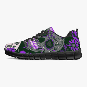 Purple Day Of The Dead Sneakers